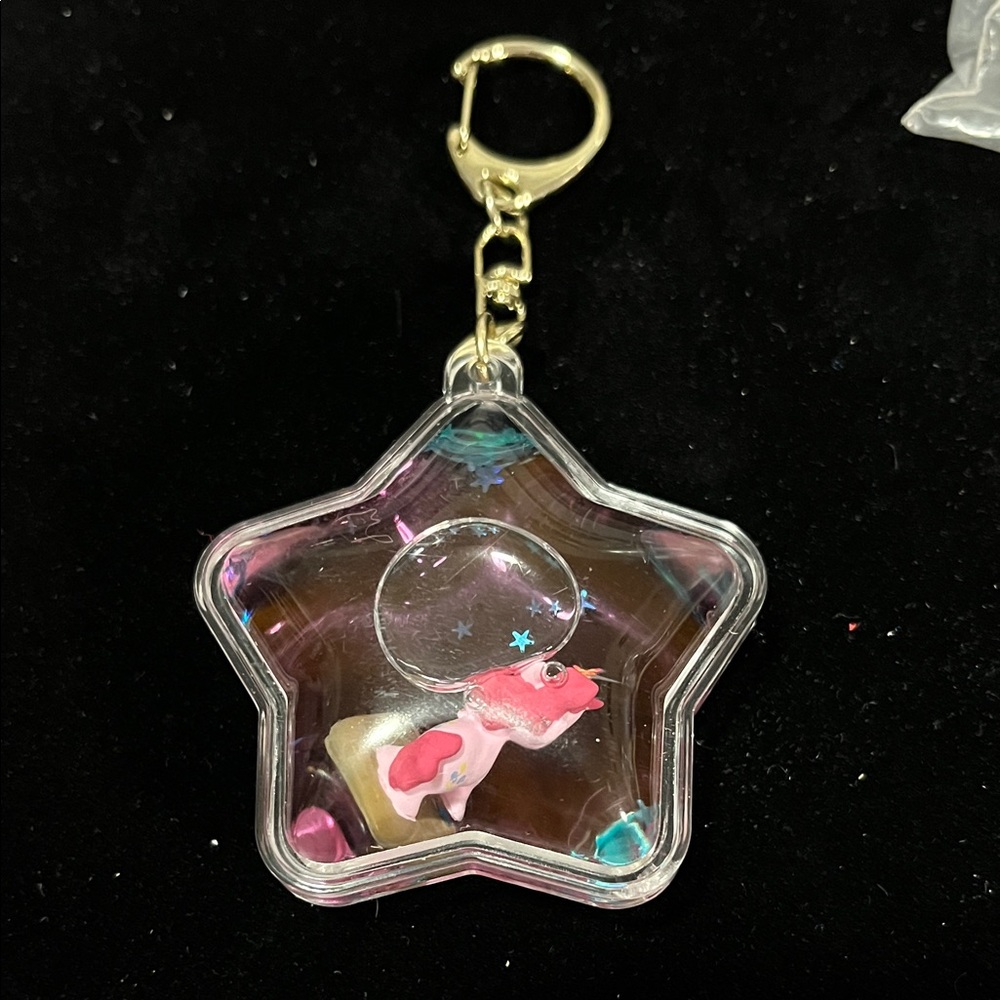 Hasbro Star Key Holder with Pink Pony and Gold Clip